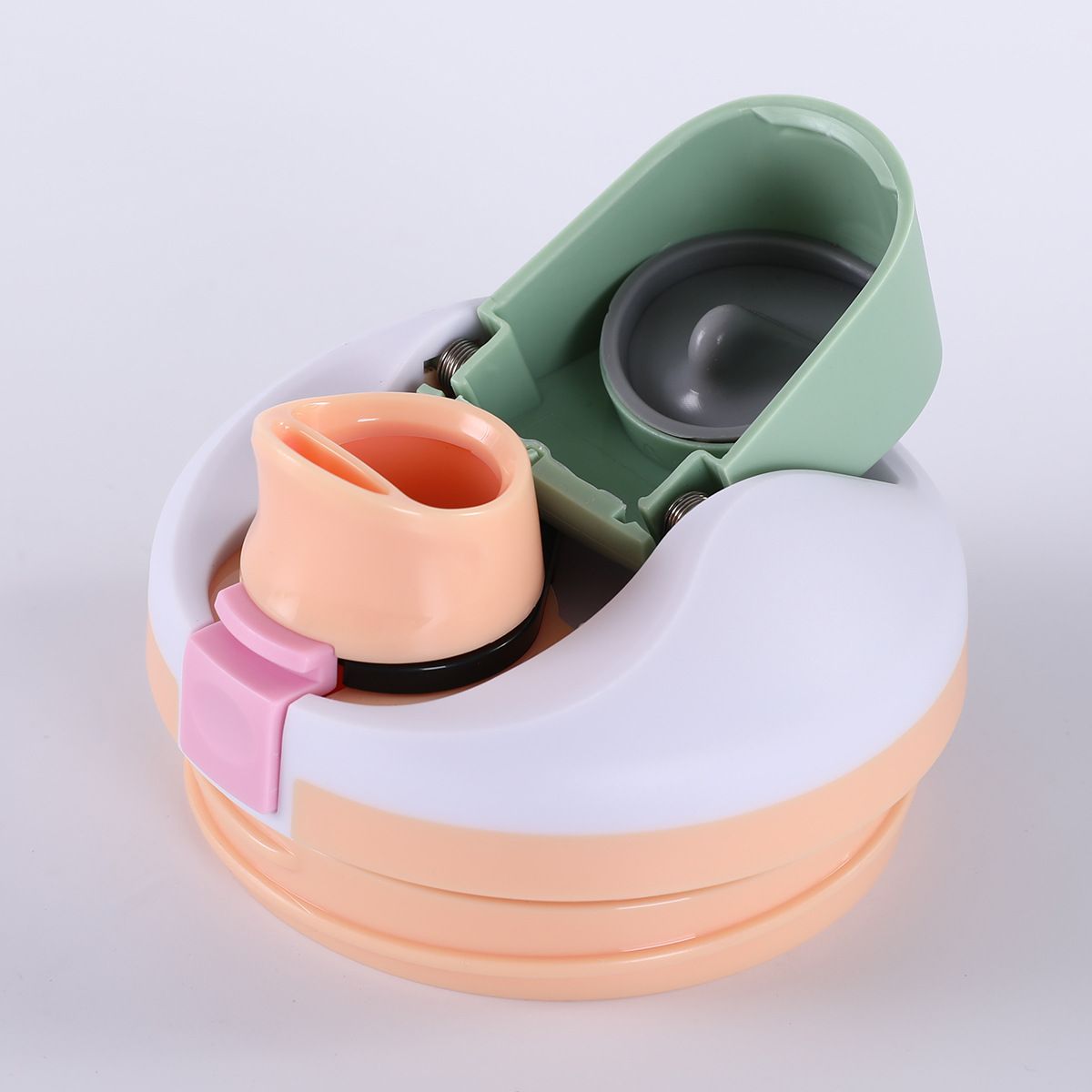 Dual-Drink 40oz Stainless Steel Insulated Tumbler with Handle