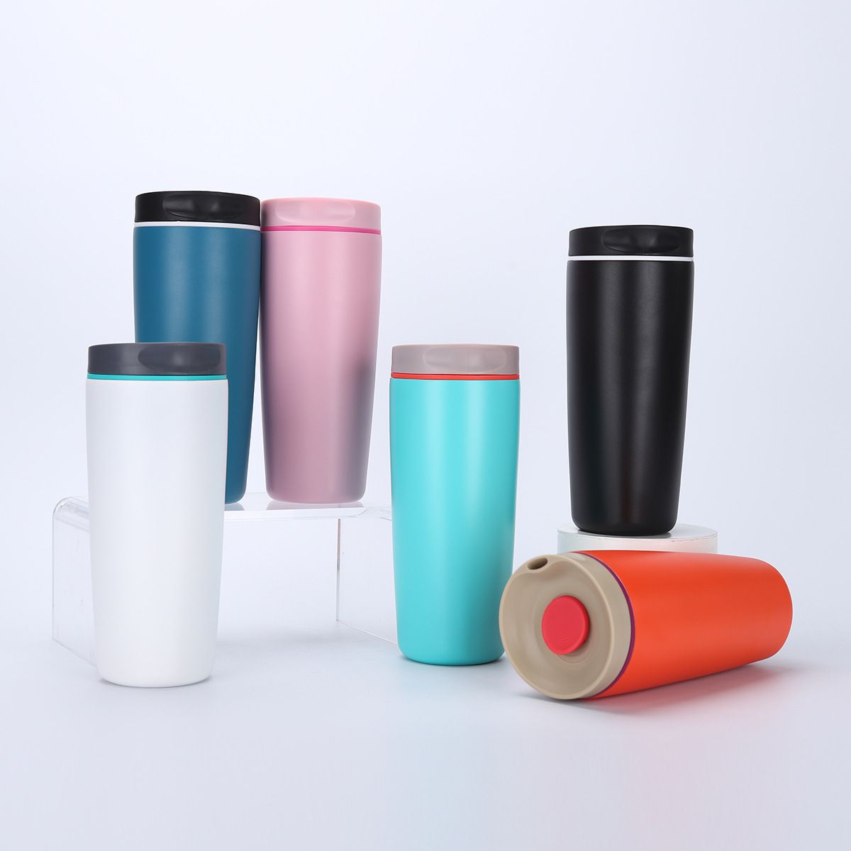 12oz/20oz Stainless Steel Insulated Coffee Mug Tumbler